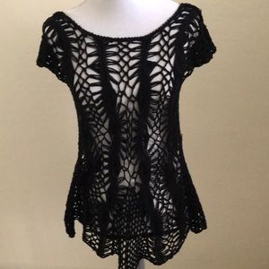 Crochet Knit Top